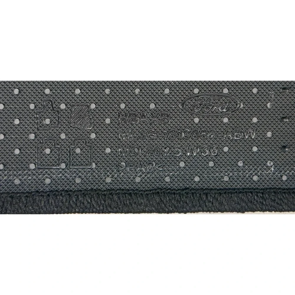 Ford F150‎ OEM Carpet Floor Mats 2021-2025 SuperCrew Black 4PC ML3B-1613087-ABW